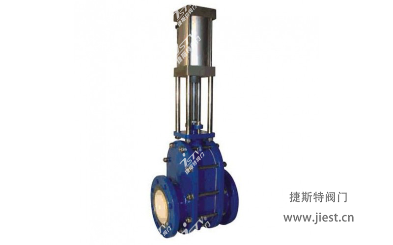 氣動(dòng)陶瓷雙閘板閥JZ644TC